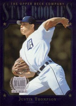 #224 Justin Thompson - Detroit Tigers - 1997 Upper Deck Baseball