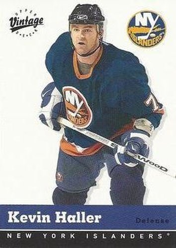 #224 Kevin Haller - New York Islanders - 2000-01 Upper Deck Vintage Hockey