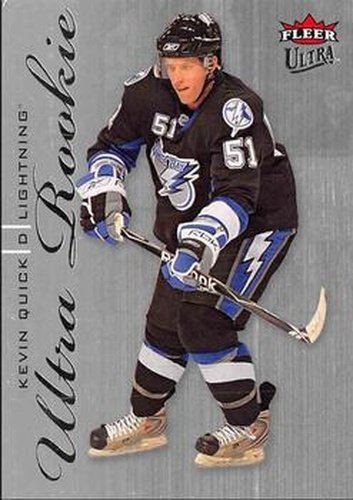 #224 Kevin Quick - Tampa Bay Lightning - 2009-10 Ultra Hockey