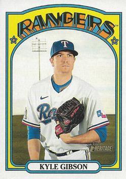 #224 Kyle Gibson - Texas Rangers - 2021 Topps Heritage Baseball