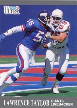 #224 Lawrence Taylor - New York Giants - 1991 Ultra Football