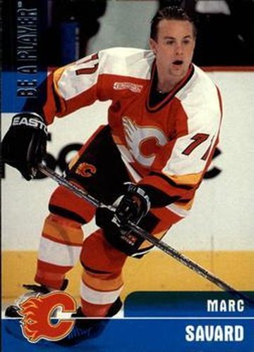 #224 Marc Savard - Calgary Flames - 1999-00 Be a Player Memorabilia Hockey