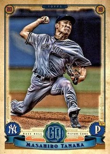 #224 Masahiro Tanaka - New York Yankees - 2019 Topps Gypsy Queen Baseball