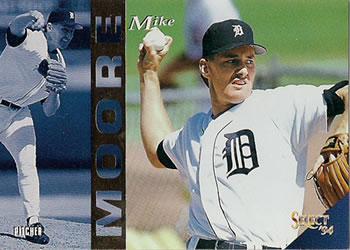 #224 Mike Moore - Detroit Tigers - 1994 Select Baseball