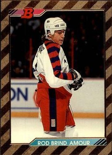 #224 Rod Brind'Amour - Philadelphia Flyers - 1992-93 Bowman Hockey
