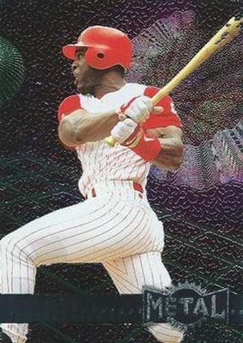 #224 Ron Gant - St. Louis Cardinals - 1996 Metal Universe Baseball