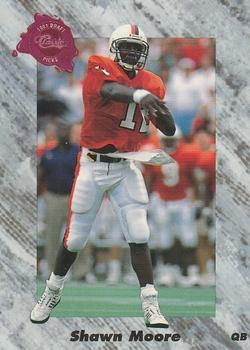 #224 Shawn Moore - Denver Broncos - 1991 Classic Four Sport