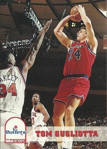 #224 Tom Gugliotta - Washington Bullets - 1993-94 Hoops Basketball