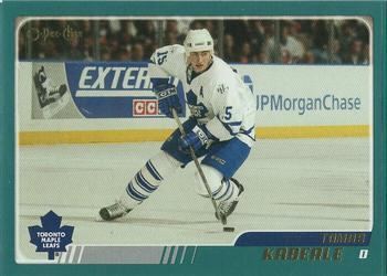 #224 Tomas Kaberle - Toronto Maple Leafs - 2003-04 O-Pee-Chee Hockey