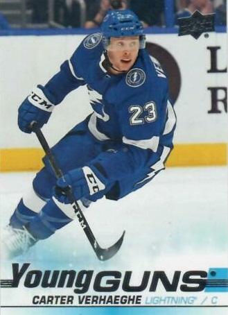 #224 Carter Verhaeghe - Tampa Bay Lightning - 2019-20 Upper Deck Hockey