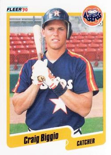 #224 Craig Biggio - Houston Astros - 1990 Fleer USA Baseball