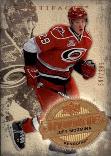 #224 Joey Mormina - Pittsburgh Penguins - 2008-09 Upper Deck Artifacts Hockey