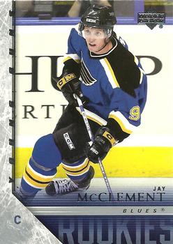 #224 Jay McClement - St. Louis Blues - 2005-06 Upper Deck Hockey