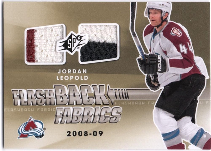#224 Jordan Leopold - Colorado Avalanche - 2011-12 SPx Hockey