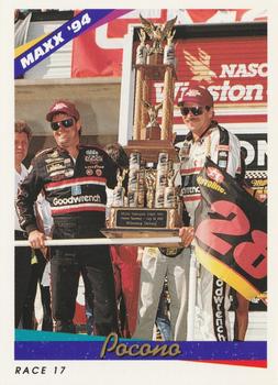 #224 Pocono - Race 17 - Richard Childress Racing - 1994 Maxx Racing