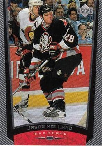 #224 Jason Holland - Buffalo Sabres - 1998-99 Upper Deck Hockey