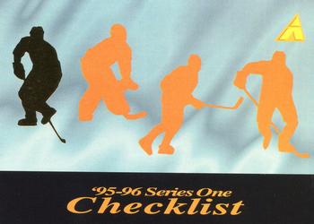 #225 Checklist - 1995-96 Pinnacle Hockey