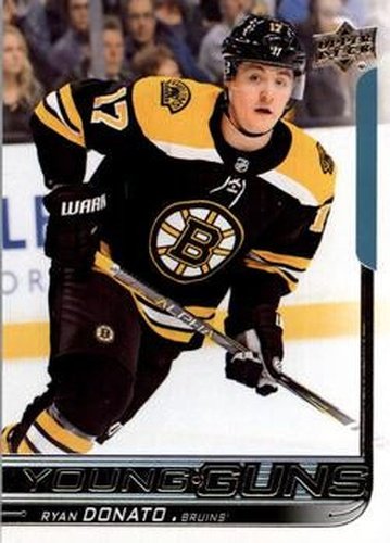 #225 Ryan Donato - Boston Bruins - 2018-19 Upper Deck Hockey