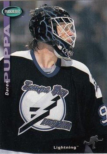 #225 Daren Puppa - Tampa Bay Lightning - 1994-95 Parkhurst Hockey