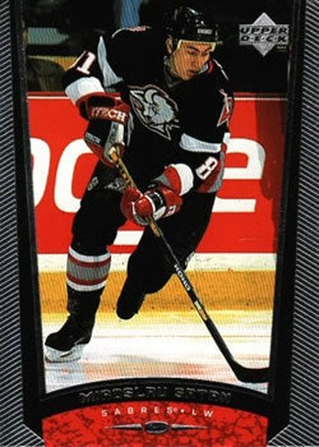 #225 Miroslav Satan - Buffalo Sabres - 1998-99 Upper Deck Hockey