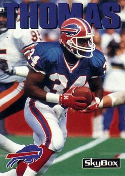 #225 Thurman Thomas - Buffalo Bills - 1992 SkyBox Impact Football