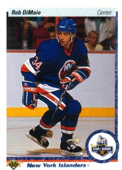 #225 Rob DiMaio - New York Islanders - 1990-91 Upper Deck Hockey
