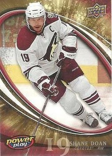 #225 Shane Doan - Phoenix Coyotes - 2008-09 Upper Deck Power Play Box Set Hockey