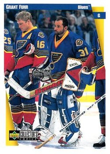 #225 Grant Fuhr - St. Louis Blues - 1997-98 Collector's Choice Hockey
