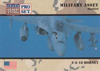 #225 F/A-18 Hornet - 1991 Pro Set Desert Storm