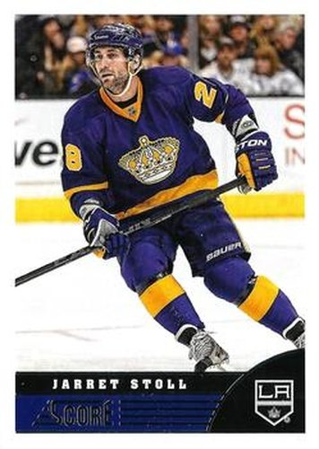 #225 Jarret Stoll - Los Angeles Kings - 2013-14 Score Hockey