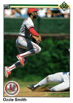 #225 Ozzie Smith - St. Louis Cardinals - 1990 Upper Deck Baseball