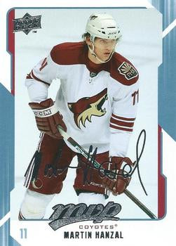 #225 Martin Hanzal - Phoenix Coyotes - 2008-09 Upper Deck MVP Hockey
