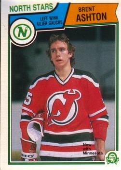 #225 Brent Ashton - Minnesota North Stars - 1983-84 O-Pee-Chee Hockey