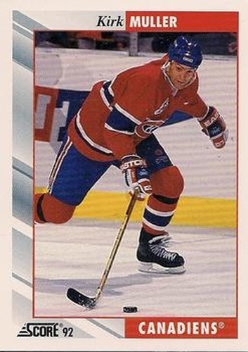 #225 Kirk Muller - Montreal Canadiens - 1992-93 Score USA Hockey