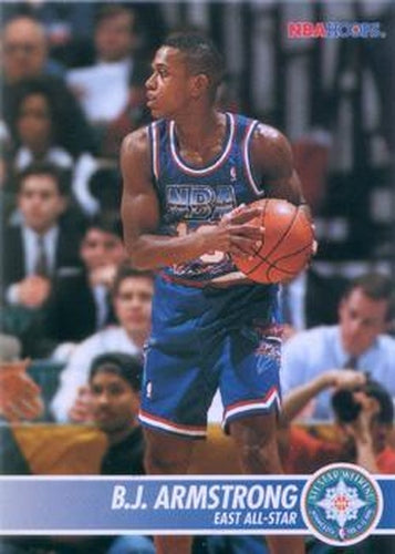 #225 B.J. Armstrong - Chicago Bulls - 1994-95 Hoops Basketball