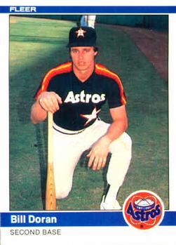 #225 Bill Doran - Houston Astros - 1984 Fleer Baseball
