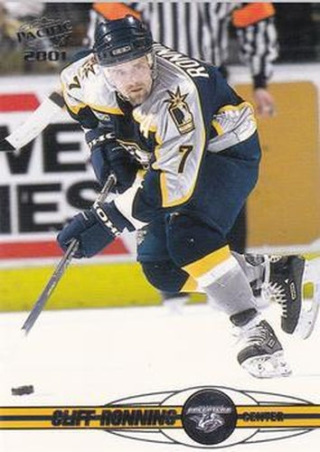 #225 Cliff Ronning - Nashville Predators - 2000-01 Pacific Hockey