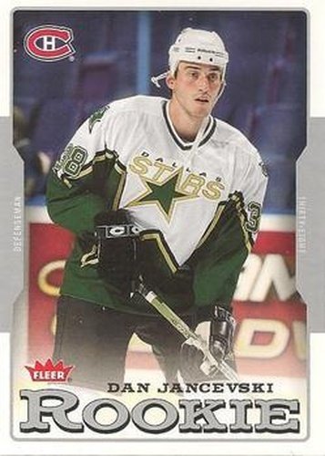 #225 Dan Jancevski - Montreal Canadiens - 2006-07 Fleer Hockey