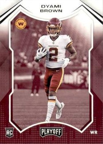 #225 Dyami Brown - Washington Football Team - 2021 Panini Playoff Football