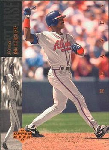 #225 Fred McGriff - Atlanta Braves - 1994 Upper Deck Baseball