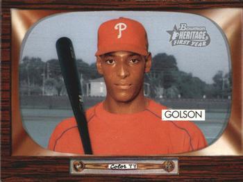 #225 Greg Golson - Philadelphia Phillies - 2004 Bowman Heritage Baseball