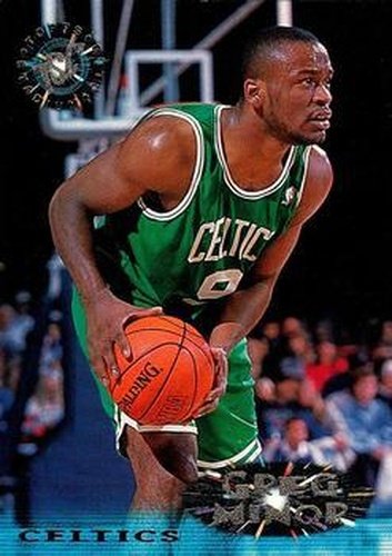 #225 Greg Minor - Boston Celtics - 1995-96 Stadium Club Basketball