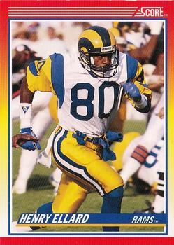 #225 Henry Ellard - Los Angeles Rams - 1990 Score Football
