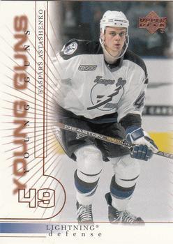 #225 Kaspars Astashenko - Tampa Bay Lightning - 2000-01 Upper Deck Hockey