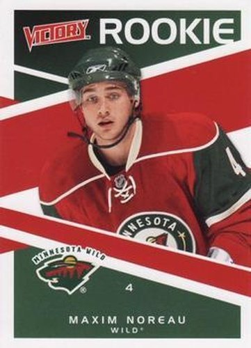 #225 Maxim Noreau - Minnesota Wild - 2010-11 Upper Deck Victory Hockey