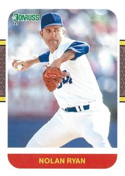 #225 Nolan Ryan - Texas Rangers - 2021 Donruss Baseball