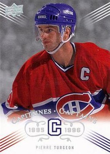 #225 Pierre Turgeon - Montreal Canadiens - 2008-09 Upper Deck Montreal Canadiens Centennial Hockey