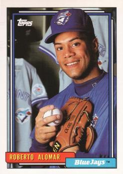 #225 Roberto Alomar - Toronto Blue Jays - 1992 Topps Baseball