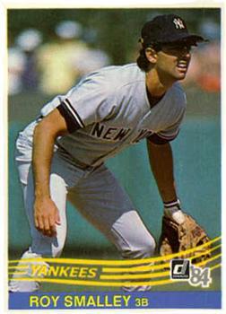 #225 Roy Smalley - New York Yankees - 1984 Donruss Baseball