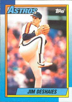 #225 Jim Deshaies - Houston Astros - 1990 O-Pee-Chee Baseball